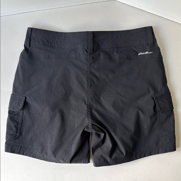 Eddie Bauer Black Summer Trail Cargo Shorts - Picture 5 of 15